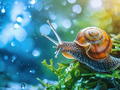 Siput Tidur Di Kenal Dengan Kebiasaan Tidur Yang Unik