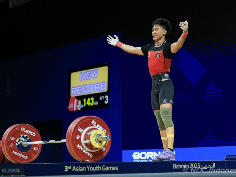 Emas Kedua Indonesia! Angkat Besi Gemilang Di AYG