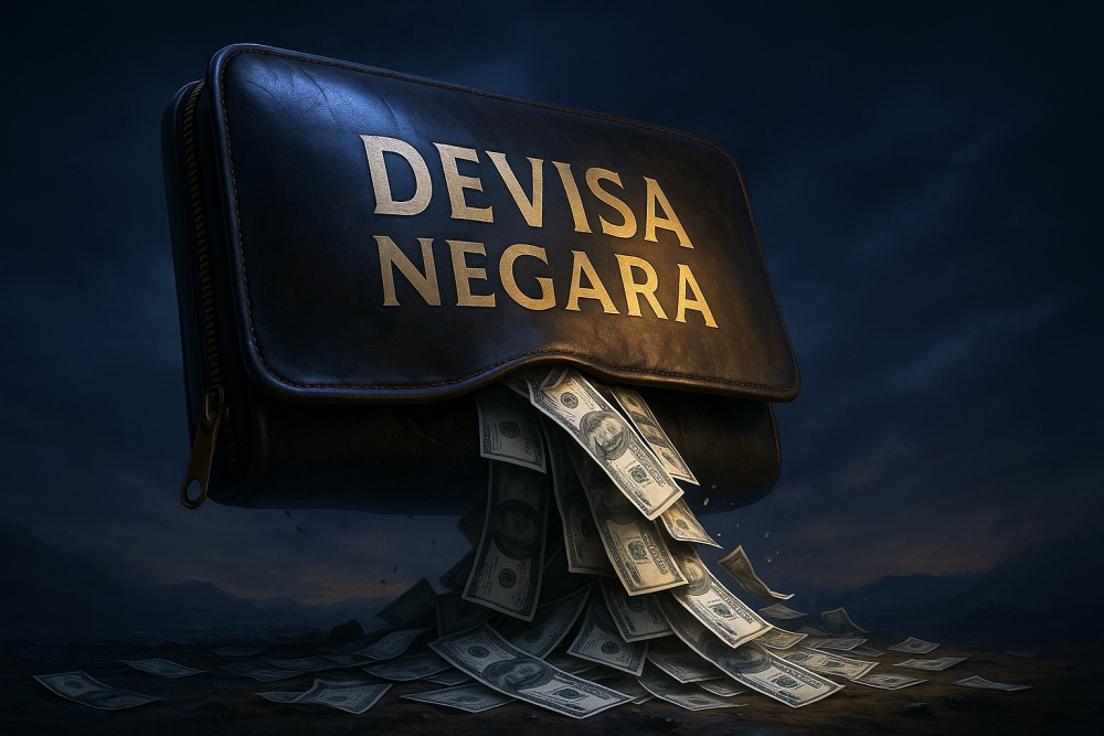 Beban Berat! Utang & Rupiah Bikin Cadangan Devisa Terkuras