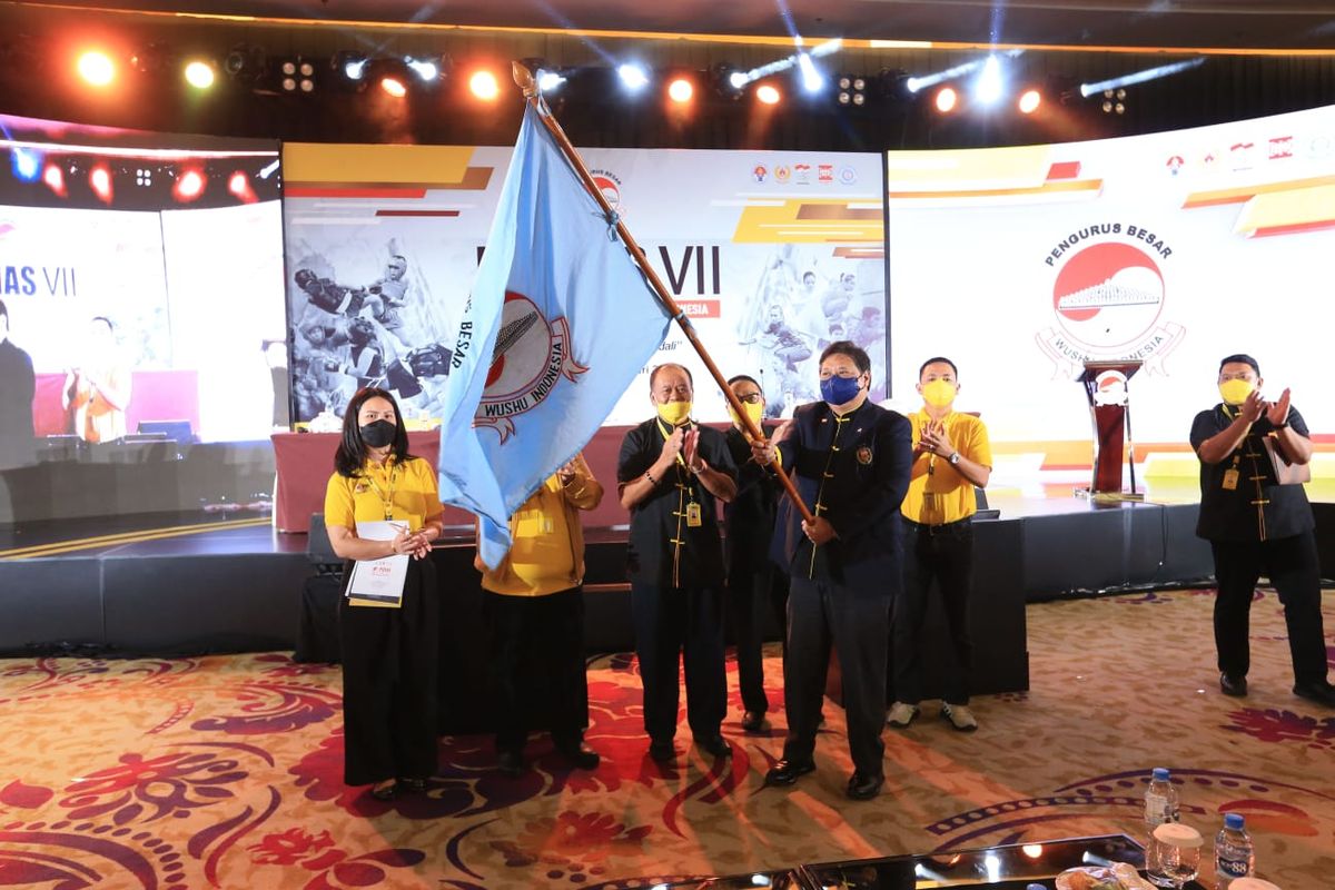 Airlangga Pimpin Wushu Lagi, Target Jelas!